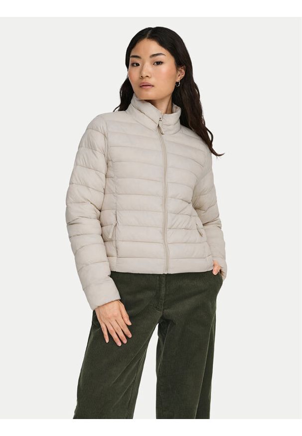 only - ONLY Kurtka przejściowa Tahia 15351967 Szary Regular Fit. Kolor: szary. Materiał: syntetyk