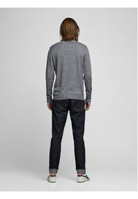 Jack & Jones Sweter Basic 12137190 Szary Regular Fit. Kolor: szary. Materiał: bawełna #5