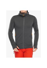 Bluza z kapturem męska Rab Modulus Hoody. Typ kołnierza: kaptur. Kolor: szary