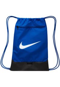 Nike - Worek Na Buty Brasilia 9.5 18L. Kolor: niebieski