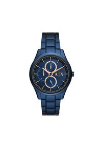 Zegarek Armani Exchange. Kolor: niebieski