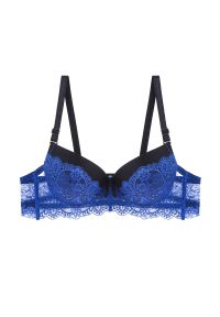 Intica - Biustonosz modelujący z koronką regulowany Laskarouda. Kolor: wielokolorowy. Materiał: koronka. Wzór: koronka