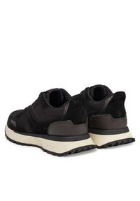 BOSS Sneakersy Jonah 50542119 Czarny. Kolor: czarny. Materiał: zamsz, skóra