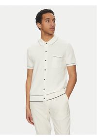 Liu Jo Sweter QA5040 MA71P Biały Regular Fit. Kolor: biały. Materiał: bawełna #1