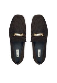 GANT - Gant Loafersy 31573124 Brązowy. Kolor: brązowy. Materiał: zamsz, skóra #6
