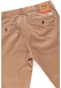 Wrangler - WRANGLER SPODNIE MĘSKIE CHINO TOBACCO BROWN W14LCF81A $. Materiał: tkanina, elastan, materiał #3