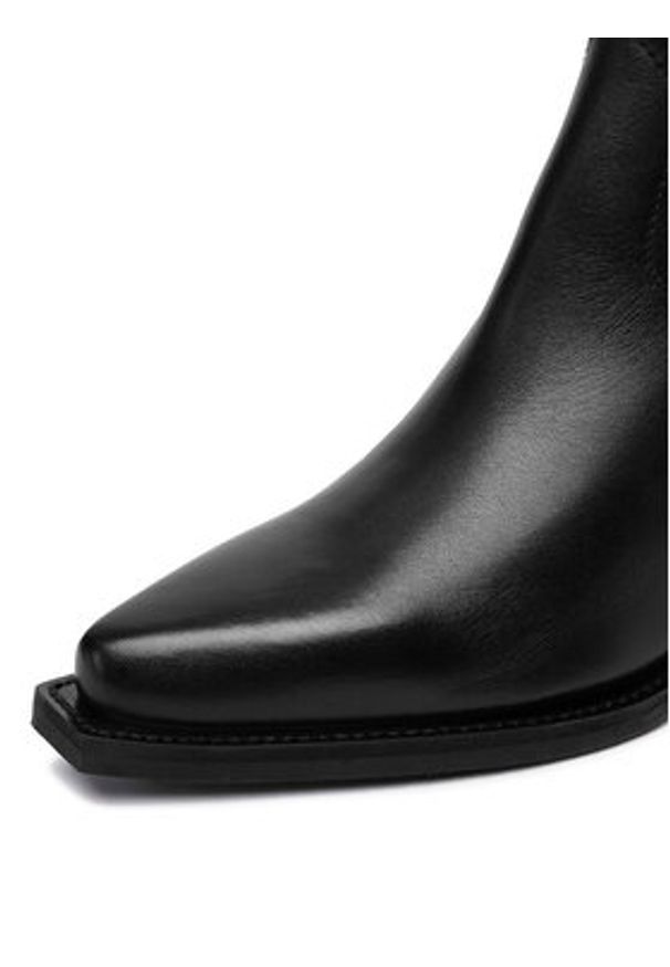 G-Star RAW - G-Star Raw Kowbojki EO-ONUR-25FW39 Czarny. Kolor: czarny. Materiał: skóra