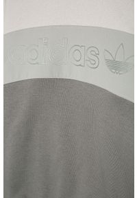 adidas Originals - Bluza dziecięca 128-170 cm. Okazja: na co dzień. Typ kołnierza: bez kaptura. Kolor: szary. Materiał: poliester, dzianina. Styl: casual #2