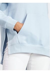 Adidas - adidas Bluza All SZN Fleece Graphic IL3238 Błękitny Loose Fit. Kolor: niebieski. Materiał: bawełna #7