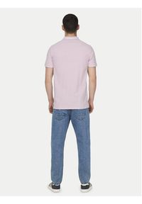 Only & Sons Polo Fletcher 22024827 Różowy Regular Fit. Typ kołnierza: polo. Kolor: różowy. Materiał: bawełna
