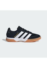 Adidas - Buty Spezialist Indoor. Kolor: szary, czarny, biały, wielokolorowy. Sport: bieganie #1