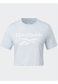 Reebok T-Shirt IM4096 Błękitny. Kolor: niebieski. Materiał: bawełna #7