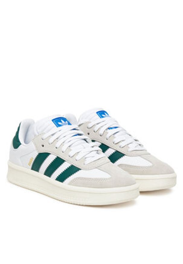 Adidas - adidas Sneakersy Samba Xlg JR0934 Biały. Kolor: biały. Materiał: skóra