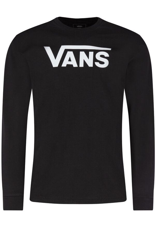 Vans Longsleeve Classic VN000K6HY281 Czarny Classic Fit. Kolor: czarny. Materiał: bawełna. Długość rękawa: długi rękaw