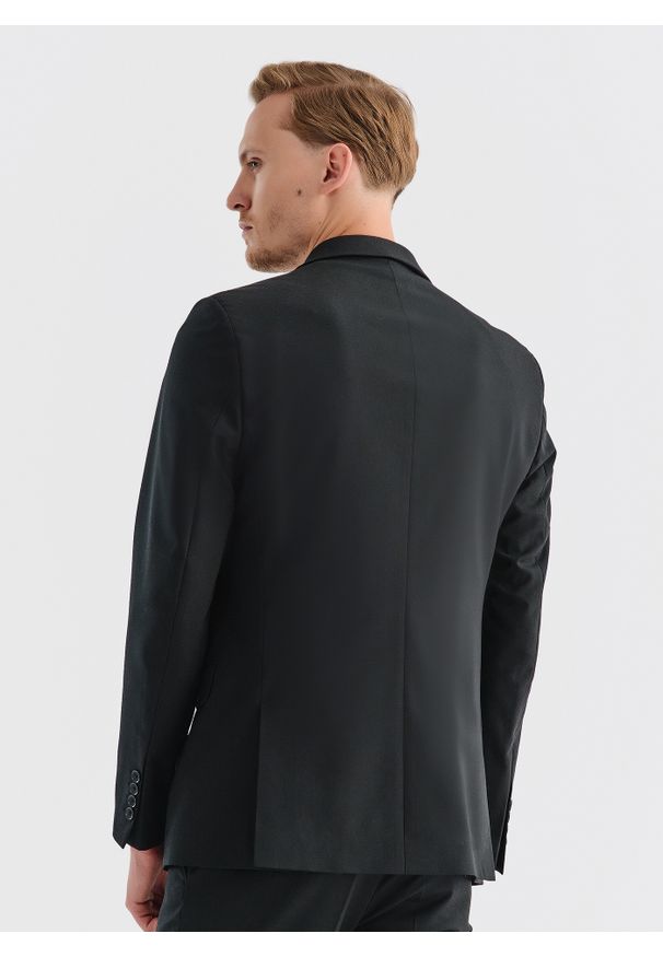 Pako Lorente - PAKO LORENTE – Marynarka garniturowa w kolorze czarnym. Kolor: czarny. Materiał: wełna. Styl: klasyczny