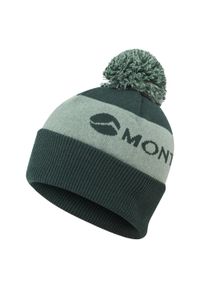 Czapka z logo Montane. Kolor: zielony. Styl: sportowy