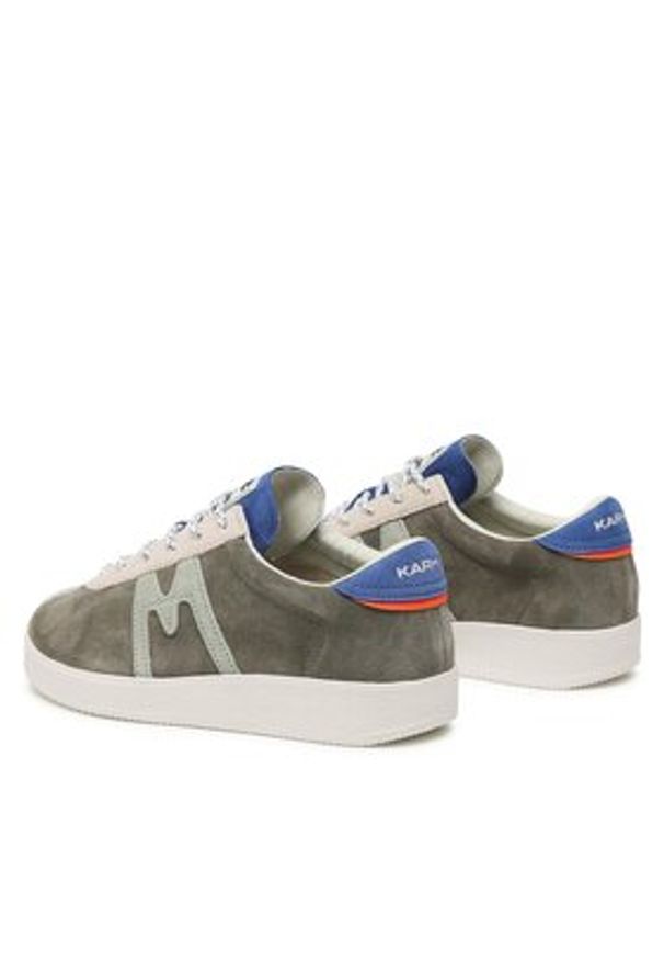 Karhu Sneakersy Trampas F809037 Zielony. Kolor: zielony. Materiał: skóra, zamsz
