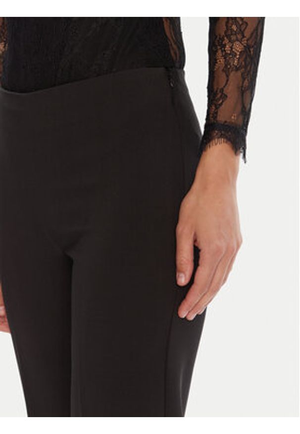 Rinascimento Spodnie palazzo CFC0125425003 Czarny Wide Leg. Kolor: czarny. Materiał: syntetyk
