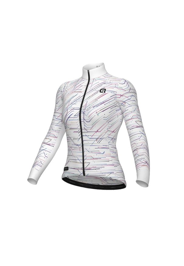 ALÉ CYCLING - Bluza rowerowa damska Alé Cycling PR-E Byte. Kolor: wielokolorowy, biały