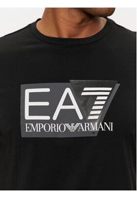 EA7 Emporio Armani T-Shirt 3DPT81 PJM9Z 1200 Czarny Regular Fit. Kolor: czarny. Materiał: bawełna #6