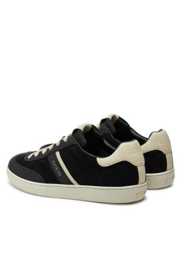 Guess Sneakersy FMPNII LEA12 Czarny. Kolor: czarny. Materiał: skóra