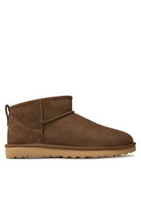 Ugg Śniegowce M Classic Ultra Mini 1137391 Brązowy. Kolor: brązowy. Materiał: skóra #1