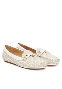 MICHAEL Michael Kors Mokasyny Juliette Moc 40S2JTFR1B Beżowy. Kolor: beżowy. Materiał: skóra #4