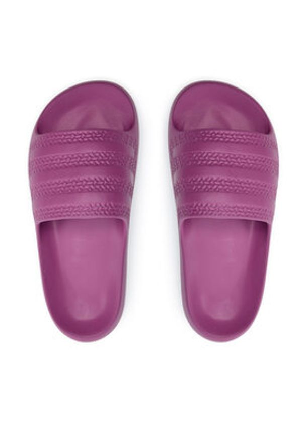 Adidas - adidas Klapki Adilette Ayoon IF9454 Fioletowy. Kolor: fioletowy. Materiał: syntetyk