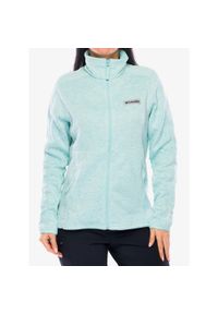 columbia - Bluza rozpinana damska Columbia Sweater Weather Full Zip II. Kolor: zielony
