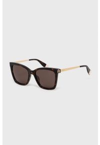 Furla - Okulary przeciwsłoneczne. Kolor: czarny #1
