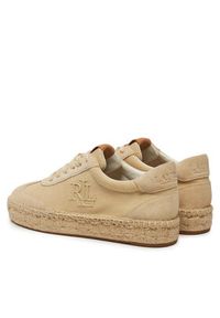 Lauren Ralph Lauren - LAUREN RALPH LAUREN Espadryle Luize 802959231003 Beżowy. Kolor: beżowy. Materiał: skóra, zamsz #6