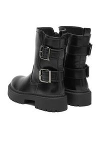 Jenny - JENNY Botki CEO-WS6572-03 Czarny. Kolor: czarny. Materiał: materiał, syntetyk #6