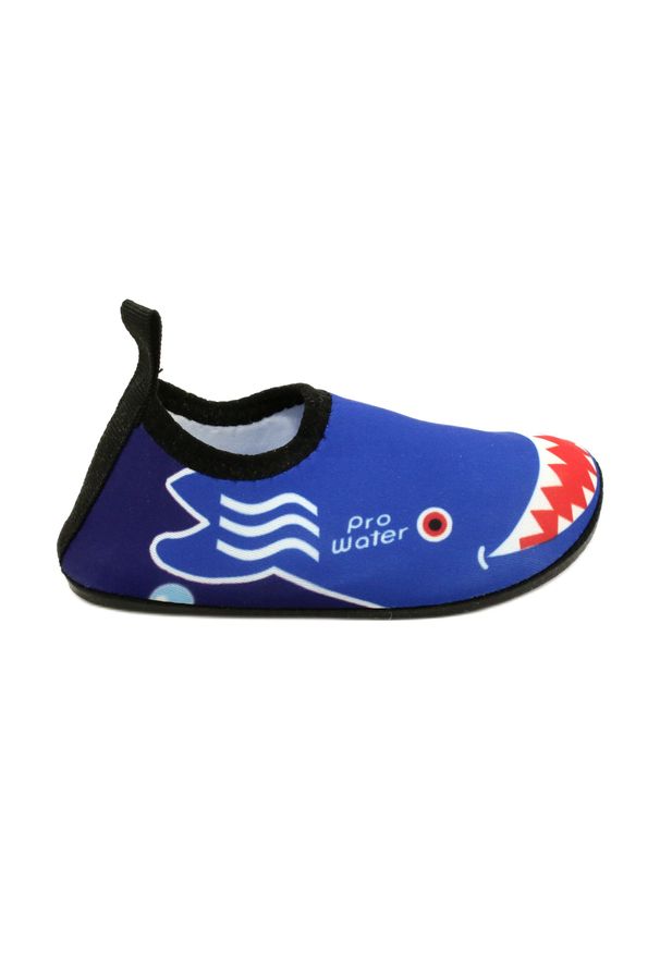 Buty neopronowe do wody ProWater PRO-23-34-101B niebieskie. Kolor: niebieski. Materiał: tkanina. Sport: pływanie