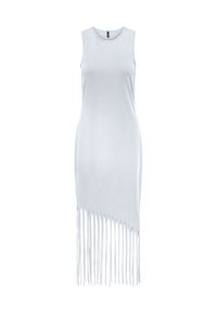 only - ONLY Sukienka codzienna Zinna 15325497 Biały Regular Fit. Okazja: na co dzień. Kolor: biały. Materiał: bawełna. Typ sukienki: proste. Styl: casual