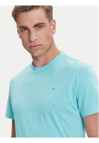 Tommy Jeans T-Shirt Linear Chest DM0DM21780 Zielony Slim Fit. Kolor: zielony. Materiał: bawełna #5