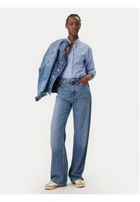 Tommy Jeans Koszula DW0DW22211 Niebieski Regular Fit. Kolor: niebieski. Materiał: bawełna #2