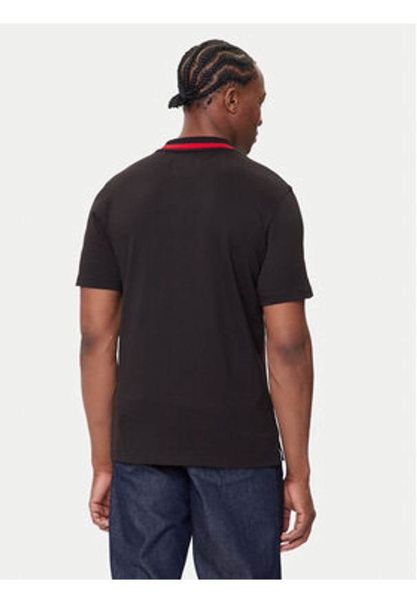 Hugo - HUGO T-Shirt Dugbytee 50542957 Czarny Relaxed Fit. Kolor: czarny. Materiał: bawełna