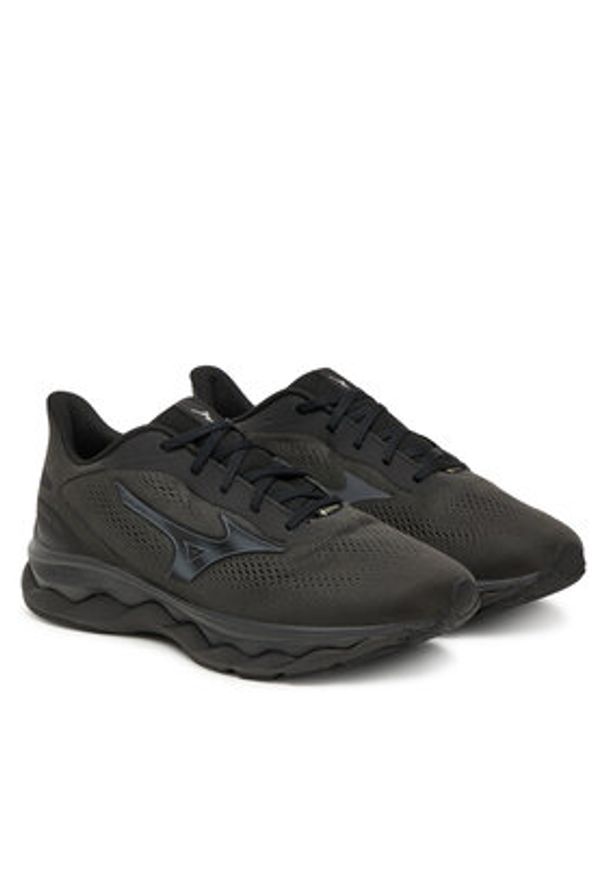 Mizuno Buty do biegania Wave Serene 2 Gtx J1GC2560 Czarny. Kolor: czarny. Materiał: skóra. Model: Mizuno Wave