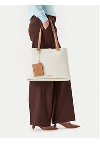 Aldo Torebka Korer 13933735 Écru. Materiał: skórzane