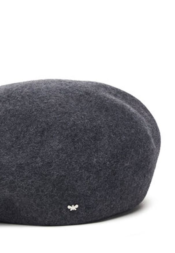 Weekend Max Mara Beret Pitti 2525576014 Szary. Kolor: szary. Materiał: wełna, materiał