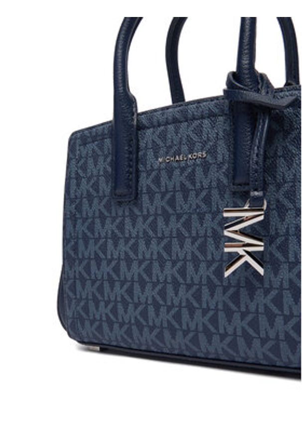 MICHAEL Michael Kors Torebka 32F5S9IC0V Granatowy. Kolor: niebieski. Materiał: skórzane