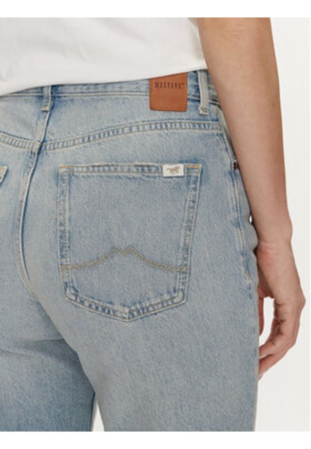 Mustang Jeansy Brooke 1013427 Niebieski Straight Fit. Kolor: niebieski