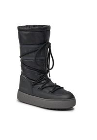 Moon Boot Śniegowce Ltrack High Nylon Wp 24500700001 Czarny. Kolor: czarny. Materiał: nylon