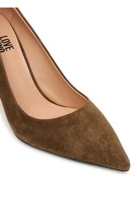 Love Moschino - LOVE MOSCHINO Szpilki JA10459G1PJA0218 Czarny. Kolor: czarny. Materiał: skóra. Obcas: na szpilce #3