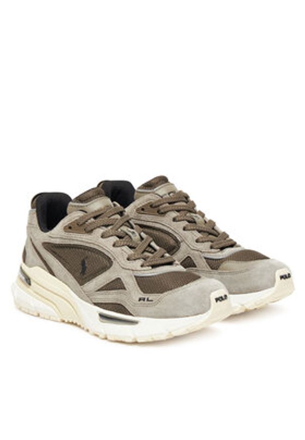 Polo Ralph Lauren Sneakersy Trackster 275 Sneaker 809974012003 Szary. Kolor: szary. Materiał: zamsz, skóra