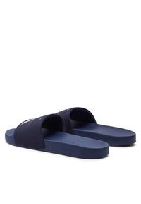 Calvin Klein Jeans Klapki Slide Monogram Co YM0YM00061 Granatowy. Kolor: niebieski #2