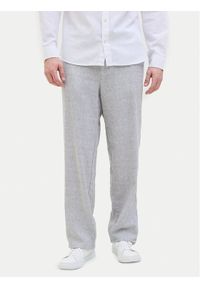 Jack & Jones Chinosy Karl Mykonos 12269371 Szary Loose Fit. Kolor: szary. Materiał: wiskoza #1