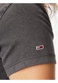Tommy Jeans T-Shirt Grunge DW0DW16451 Czarny Cropped Fit. Kolor: czarny. Materiał: bawełna #3
