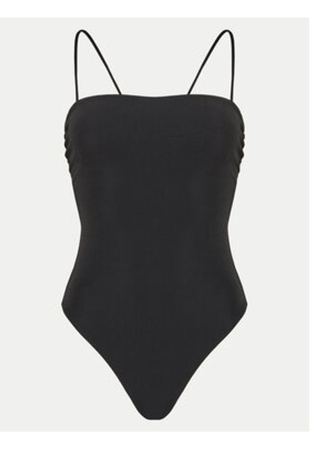 Calvin Klein Swimwear Strój kąpielowy KW0KW02741 Czarny. Kolor: czarny. Materiał: syntetyk