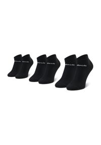 Zestaw 3 par niskich skarpet unisex Reebok - Act Core Low Cut Sock 3P GH8191 Black. Kolor: czarny. Materiał: bawełna, poliester, elastan, materiał, nylon #1